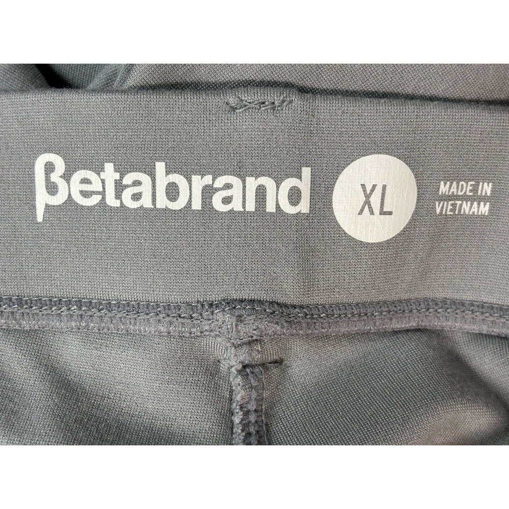 Betabrand Dress Yoga Pants Womens XLarge Straight Leg Gray Workwear Career - Picture 5 of 6